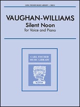 Silent Noon-Vocal Solo in E Flat Vocal Solo & Collections sheet music cover